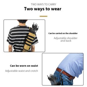 Arrow Tube Quiver - Cylinder Back Quiver with Shoulder and Hip Carry - product image 5 of 7