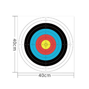 Full Ring Paper Archery Target 40x40cm (16"x16") - 50 Sheet Pack - product image
