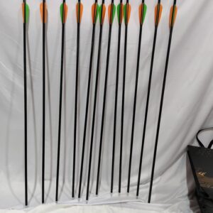 8mm Aluminum Arrows - 6 Pack Competition Grade - product image 5 of 10