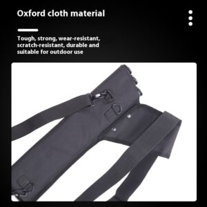 Three-Tube Back Quiver - Adjustable Double Strap Arrow Holder - product image 2 of 7