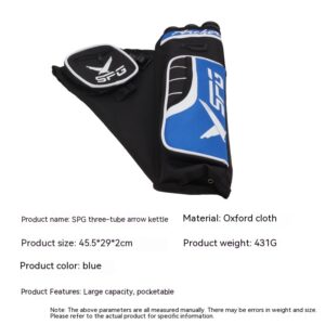 Three-Tube Arrow Quiver - Traditional Style - product image 2 of 10