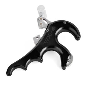 4-Finger Metal Compound Bow Release Aid - Cam Bow Grip