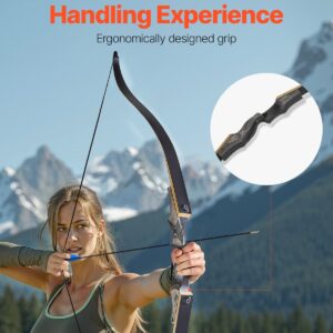 60-Inch Recurve Bow Kit 35lb (UK SHIPPING ONLY) - premium archery bows for sale