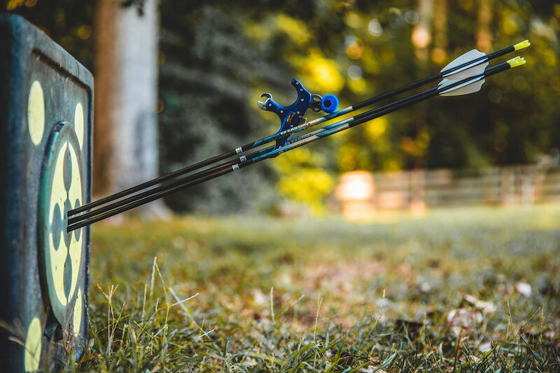 archery arrow nock position at full draw anchor point