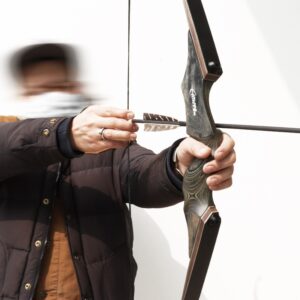 Traditional American Wooden Bow Combo - premium archery bows for sale