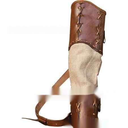 medieval-hand-knitted-leather-quiver-lace-up-desig-5 Medieval Hand-Knitted Leather Quiver - Lace-Up Design