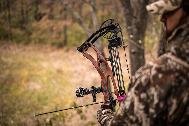 compound bow release aid article image with Hoyt compound bow setup