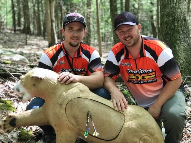 IBO 3D archery scoring system showing 11, 10, 8 and 5 ring placement on a foam target