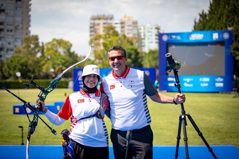Hazal Burun Türkiye first compound European title Antalya 2026 European Outdoor Championships