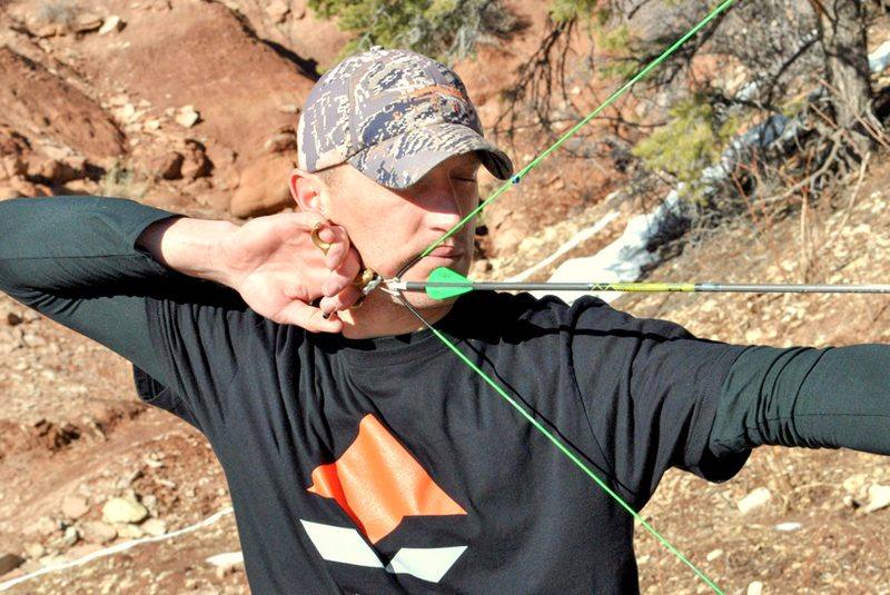 Blank bale eyes-closed drill curing target panic archery