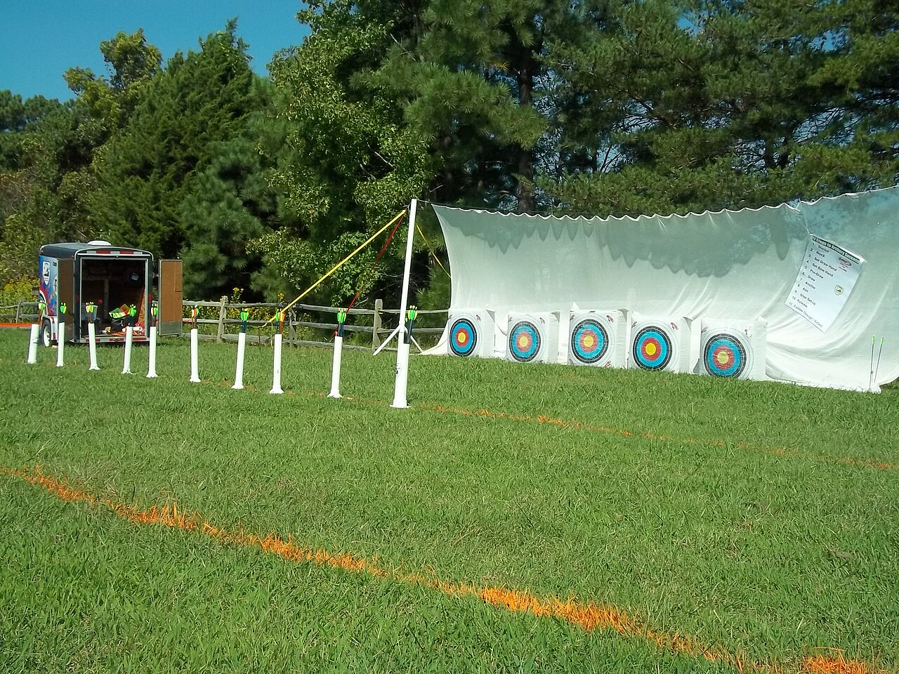 archery range outdoor