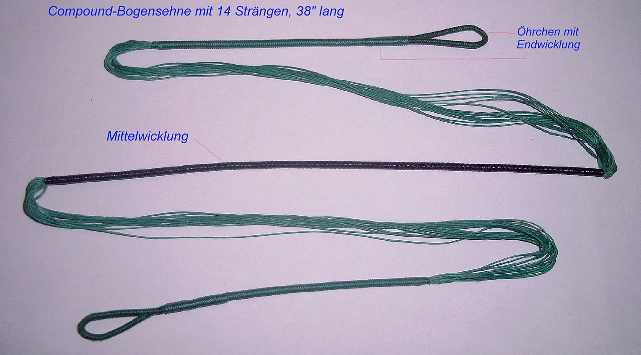 compound bowstring