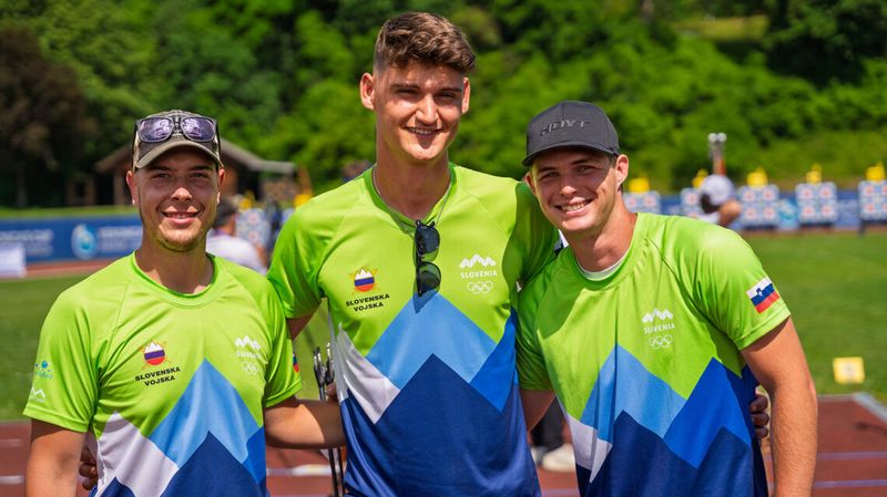 Slovenian recurve archery team Veronica's Cup 2026 Kamnik Slovenia