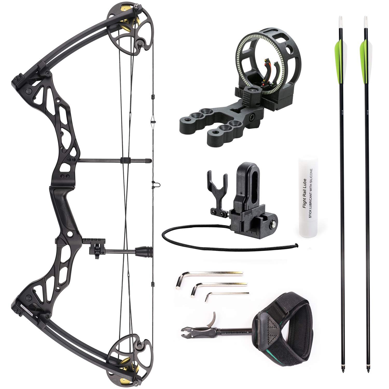 Image of Leader Accessories Compound Bow 50-70lbs 25