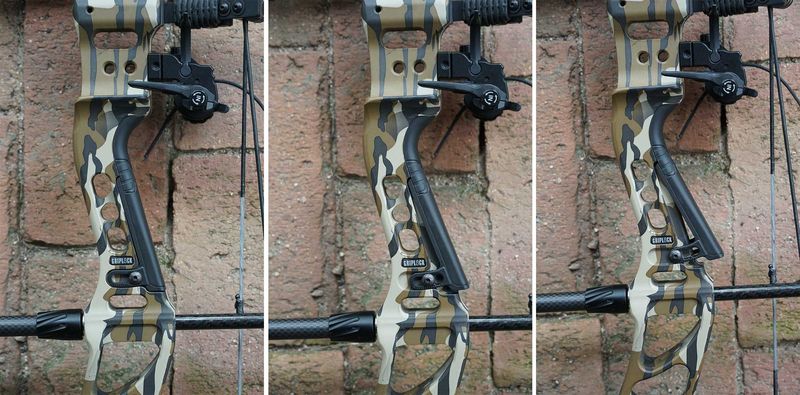 Bow grip lock position aftermarket grip insert
