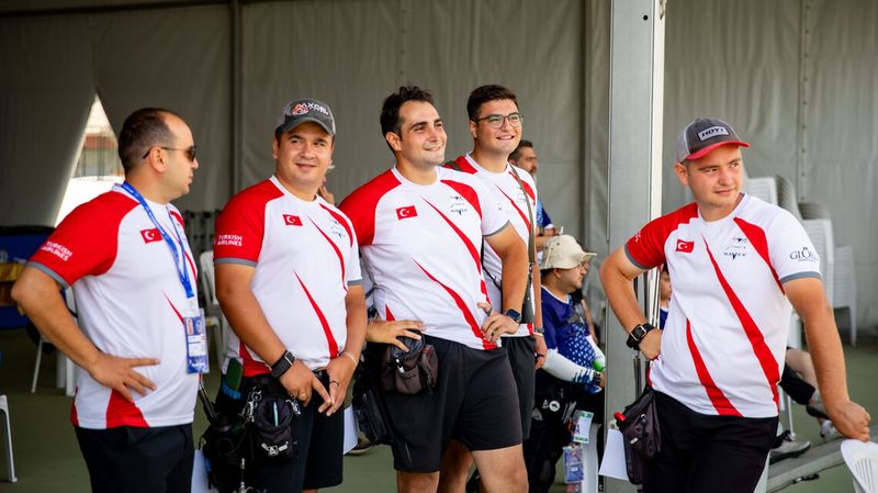 Turkish archery team at the 14th Conquest Cup in Istanbul 2026