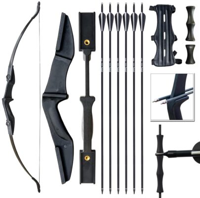 IS-TONGTU Archery Bow Set for Adult, Recurve Bow and Arrow Set for Beginner Adult Youth Left and Right Handed 20LB 30LB 40...