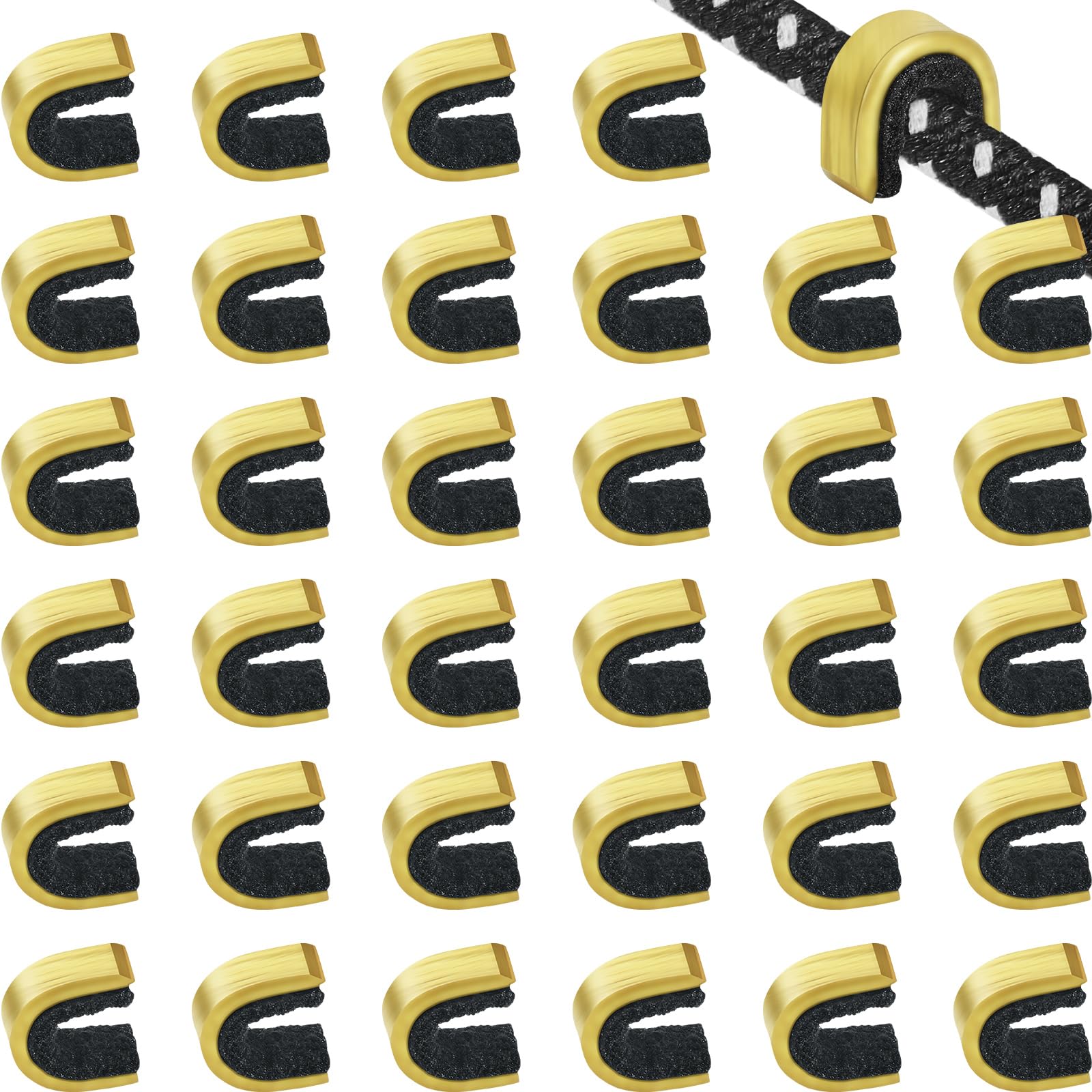 Gejoy Nock Points Archery String Nocking Points Bow String Buckle Clips for Compound and Recurve Bow