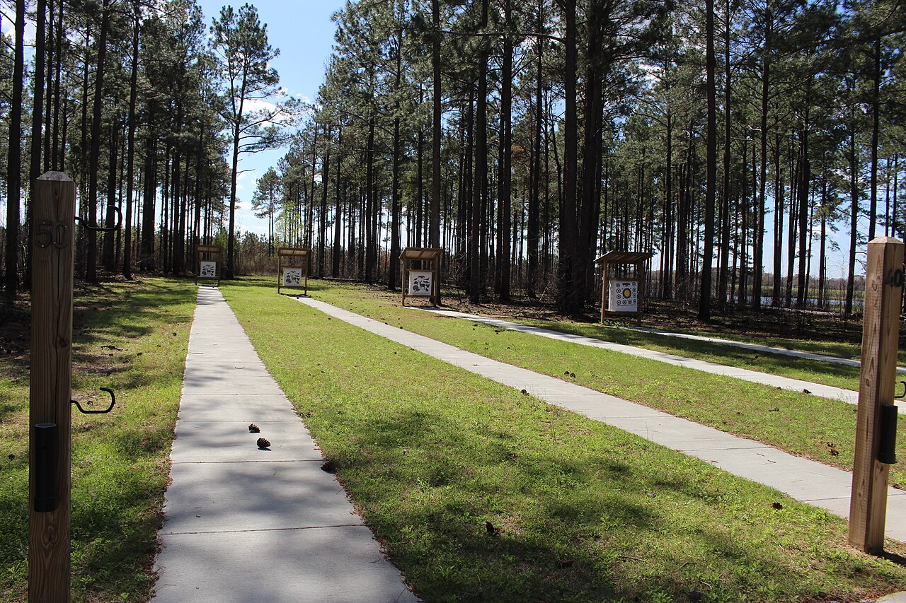 archery target range