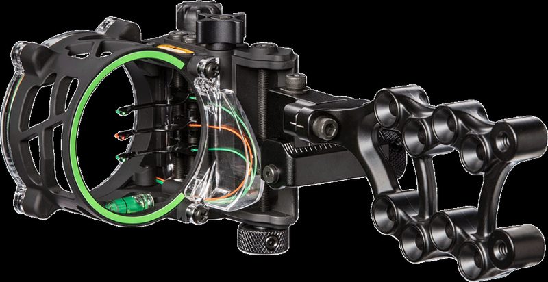 Three-pin bow sight setup for close-range hunting