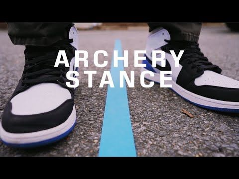 Archer aiming stance and form, the foundation a kisser button builds consistency on top of