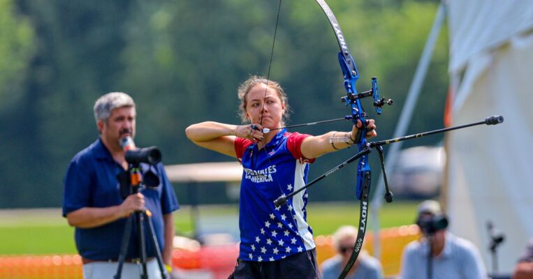 2026 Buckeye Classic archery competition action shot