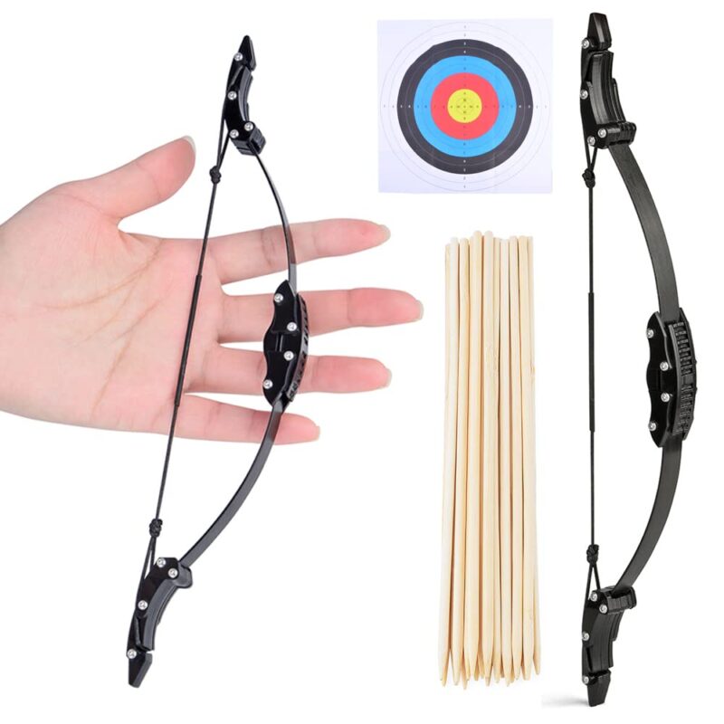 ZSHJGJR Archery Bow Set Recurve Bow Hunting Bow Longbow Compound Bow Triangle Bow RH/LH for Hunting Shooting Practice Arch...