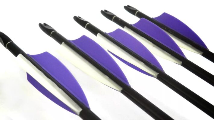 How to fletch arrows with plastic vanes