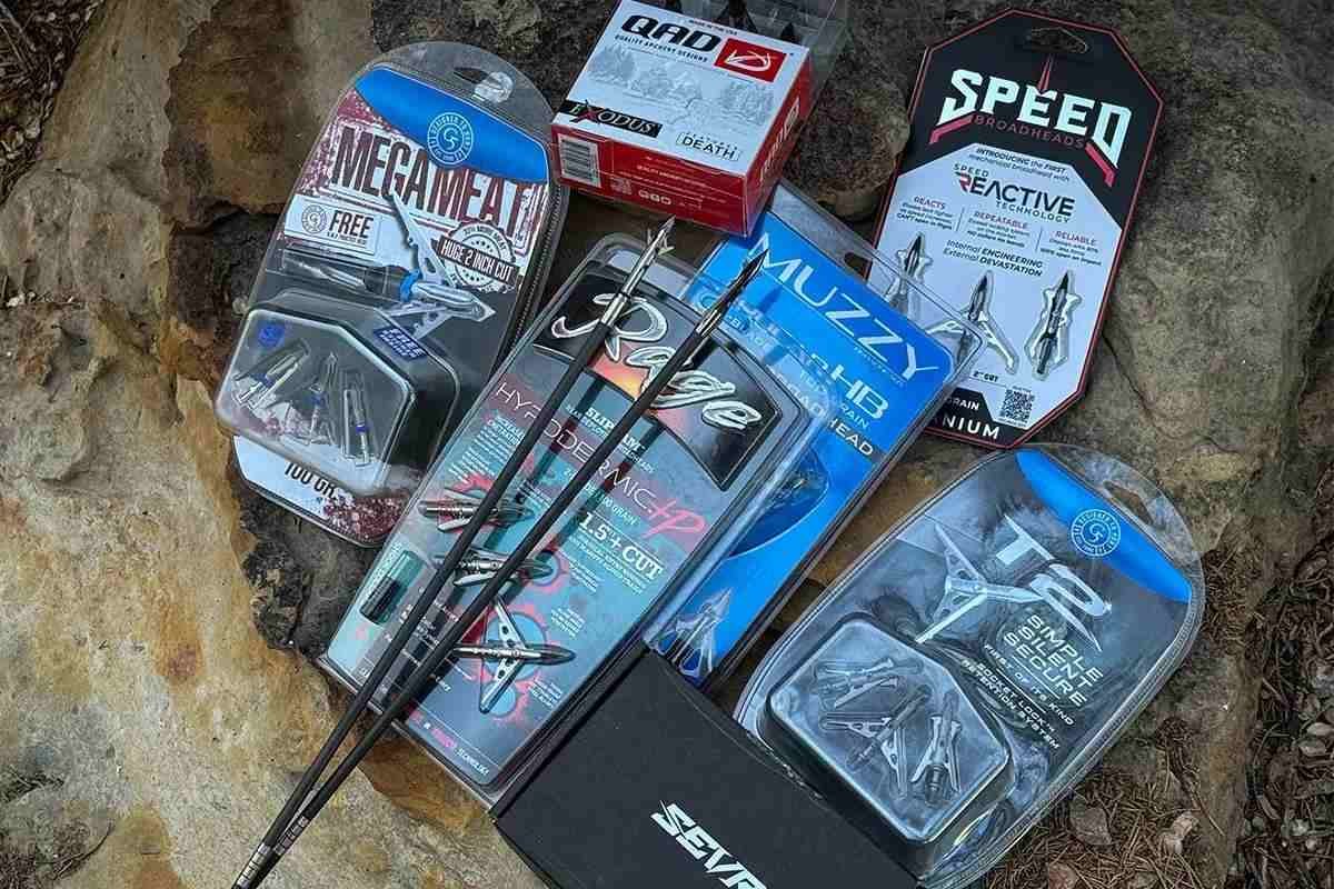 broadhead brands archery hunting selection Rage Muzzy Speed SEVR